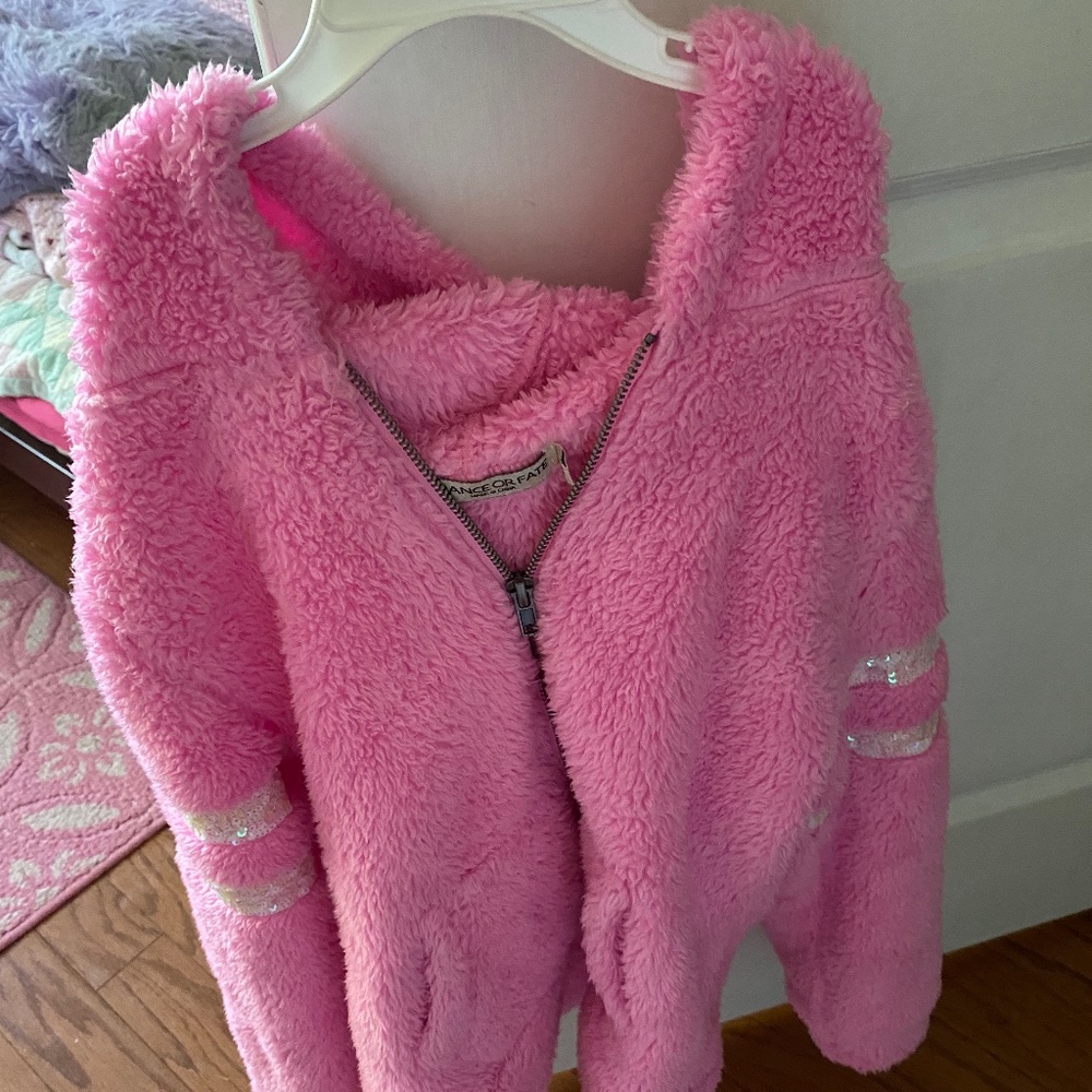 Girls pink coat
